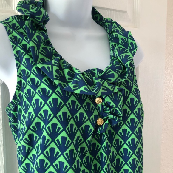 Mud Pie Whitney Sleeveless Ruffle Dress - Picture 6 of 9